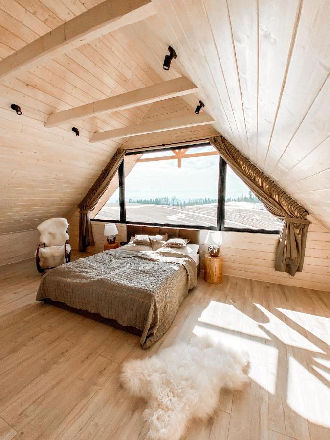 Osada Janosika Jacuzzi Drewniany Domek Na Odludziu Klikuszowa 外观 照片