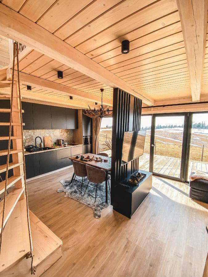 Osada Janosika Jacuzzi Drewniany Domek Na Odludziu Klikuszowa 外观 照片