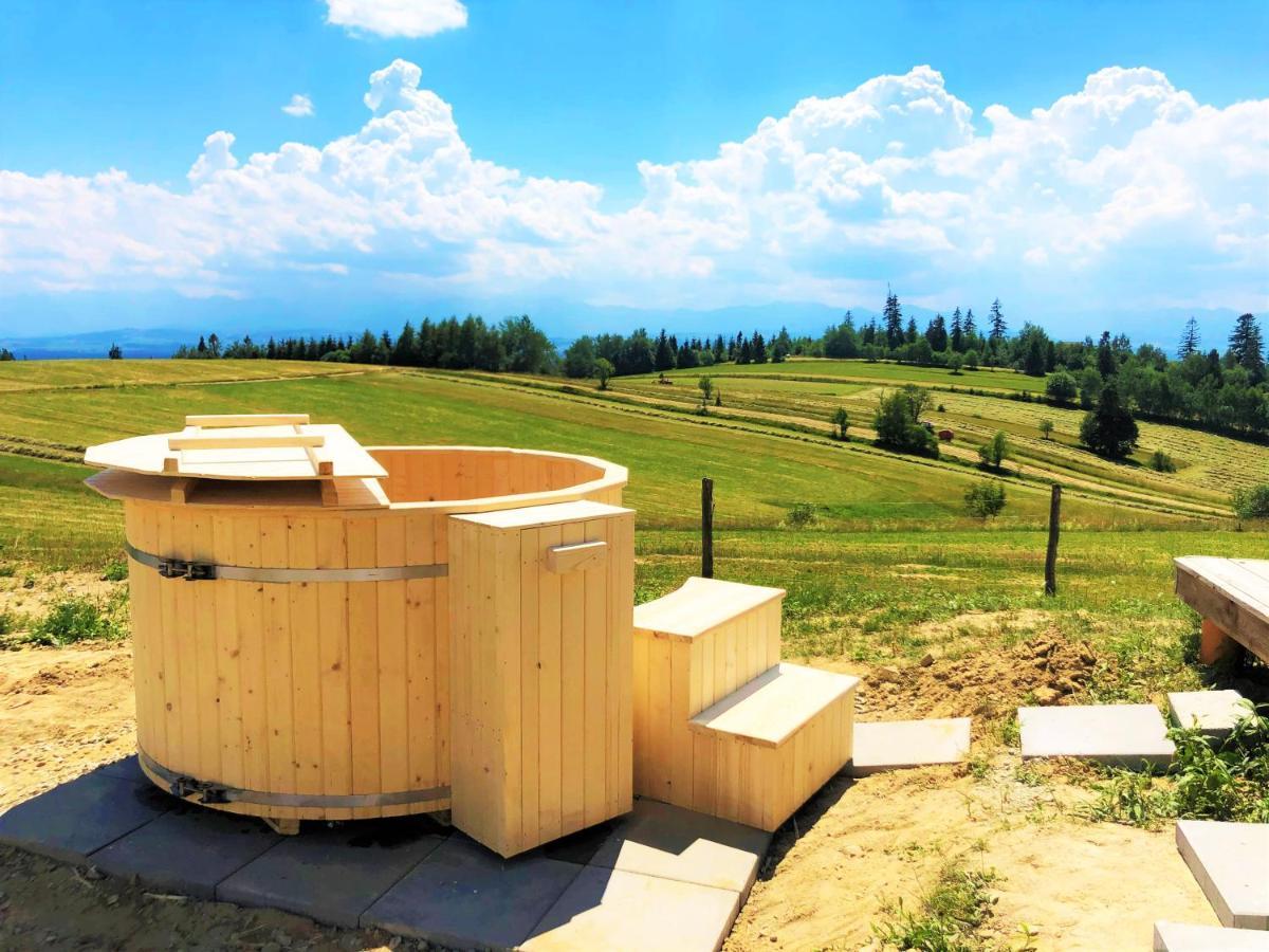 Osada Janosika Jacuzzi Drewniany Domek Na Odludziu Klikuszowa 外观 照片